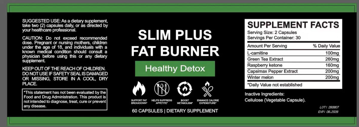 Slim Plus – Appetite & Weight Management Support