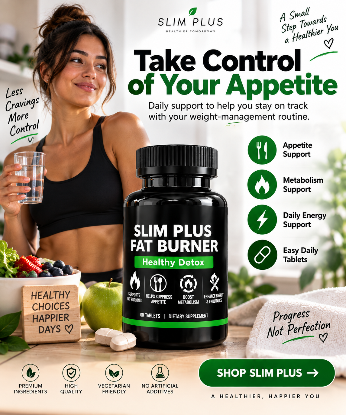 Slim Plus – Appetite & Weight Management Support