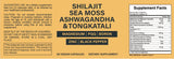 Shilajit , Ashwaganda . Sexual Health , Stress Relief, Mood and Sleep Support