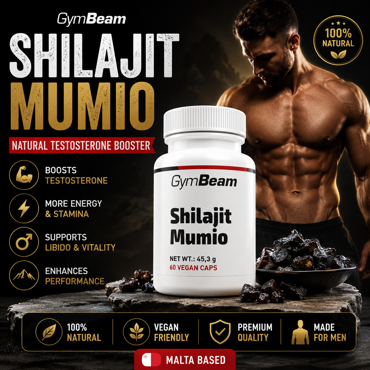 Shilajit , Sex Hormone Booster , Stamina Booster