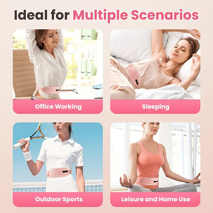 🔥 Period Pain? Heat + Massage Wherever You Go.